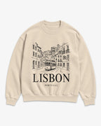 Lisbon Vintage Sketch Sweatshirt