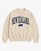 New Zealand Collegiate Flag Sweatshirt
