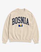 Bosnia Collegiate Flag Sweatshirt