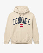Denmark Collegiate Flag Hoodie