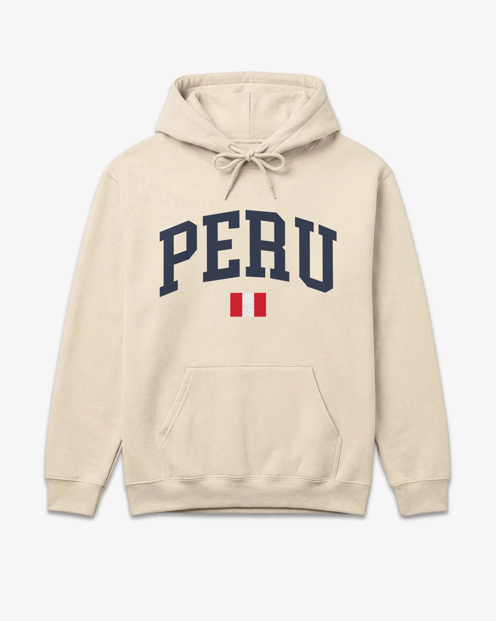 Peru Collegiate Flag Hoodie