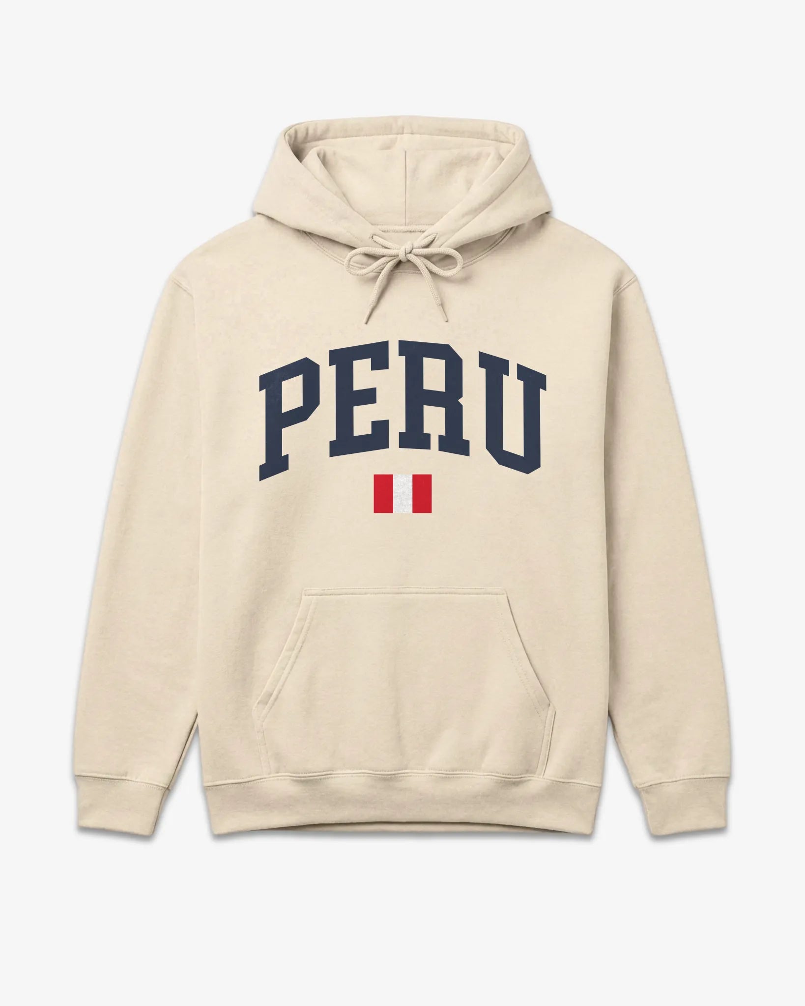 Peru Collegiate Flag Hoodie