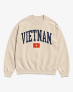 Vietnam Collegiate Flag Sweatshirt