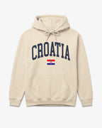 Croatia Collegiate Flag Hoodie