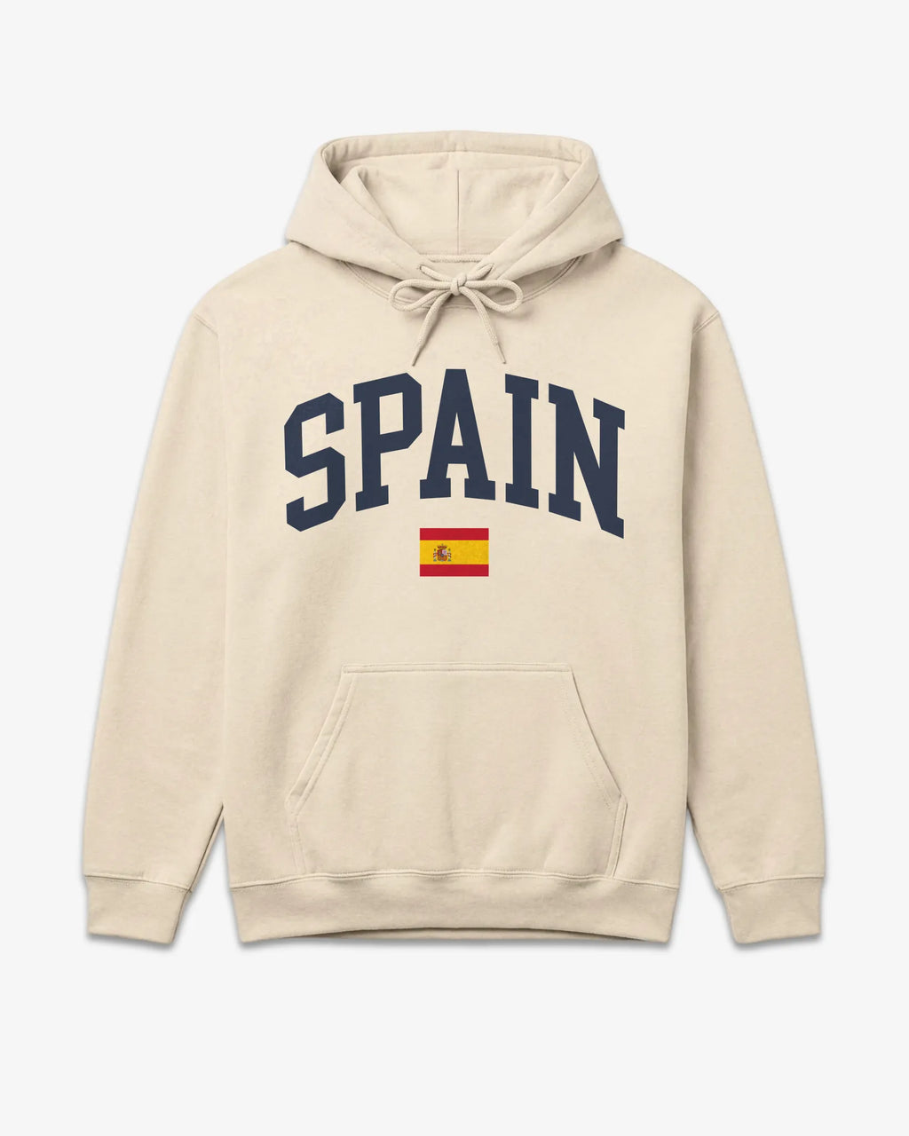 Spain Collegiate Flag Hoodie