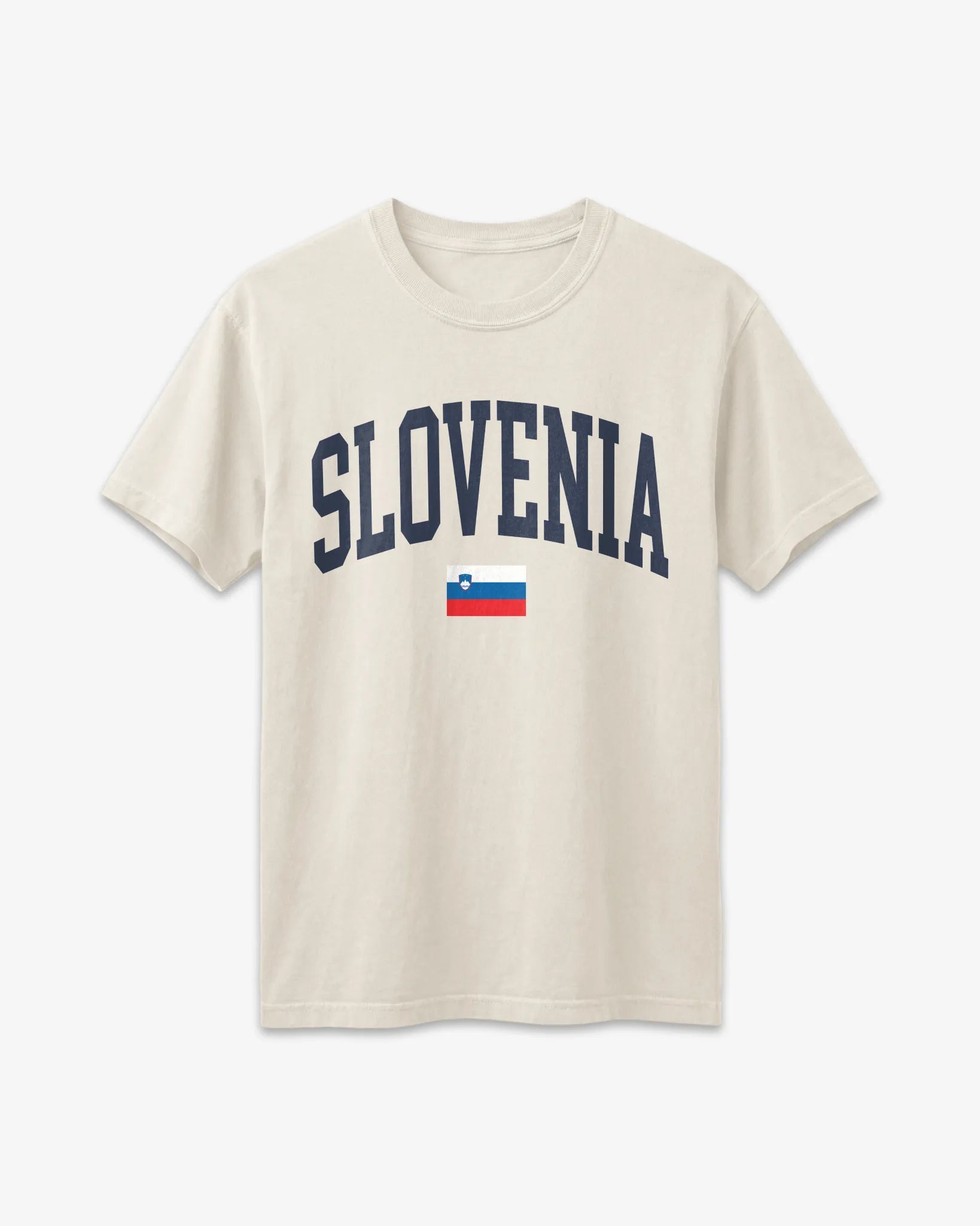 Slovenia Collegiate Flag T-Shirt