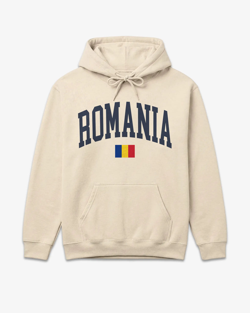 Romania Collegiate Flag Hoodie