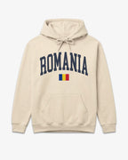 Romania Collegiate Flag Hoodie