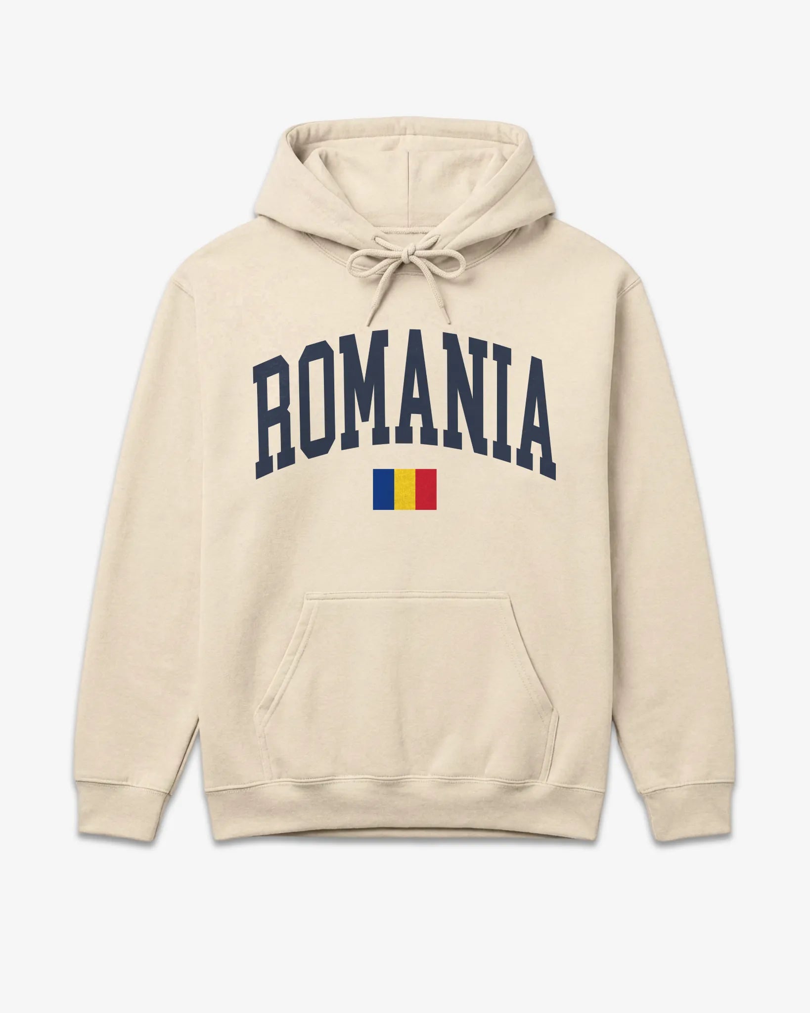 Romania Collegiate Flag Hoodie