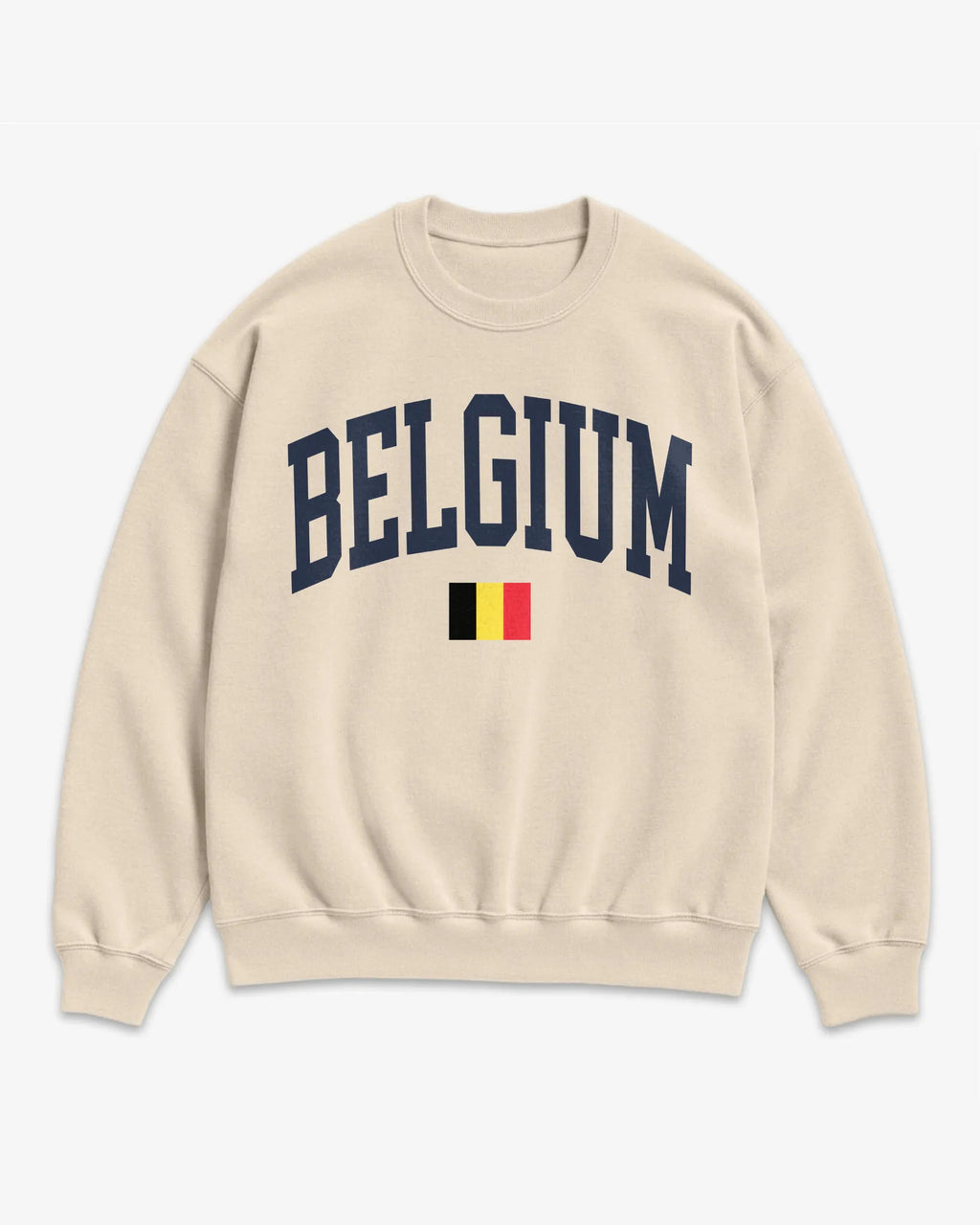 Belgium Collegiate Flag Sweatshirt