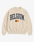 Belgium Collegiate Flag Sweatshirt