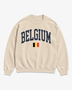 Belgium Collegiate Flag Sweatshirt