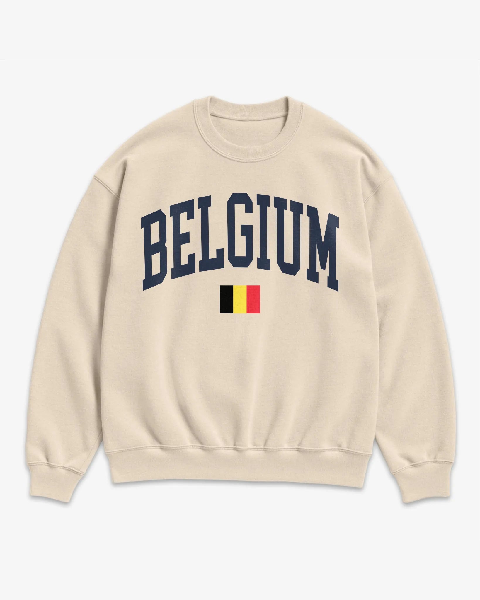 Belgium Collegiate Flag Sweatshirt