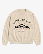 Mont Blanc Alps Sweatshirt