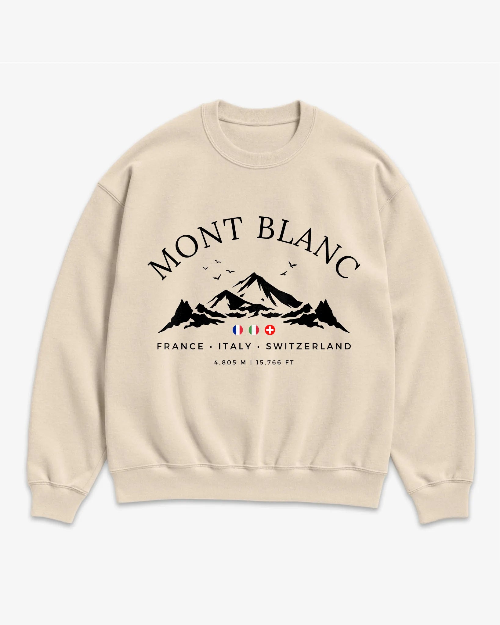 Mont Blanc Alps Sweatshirt