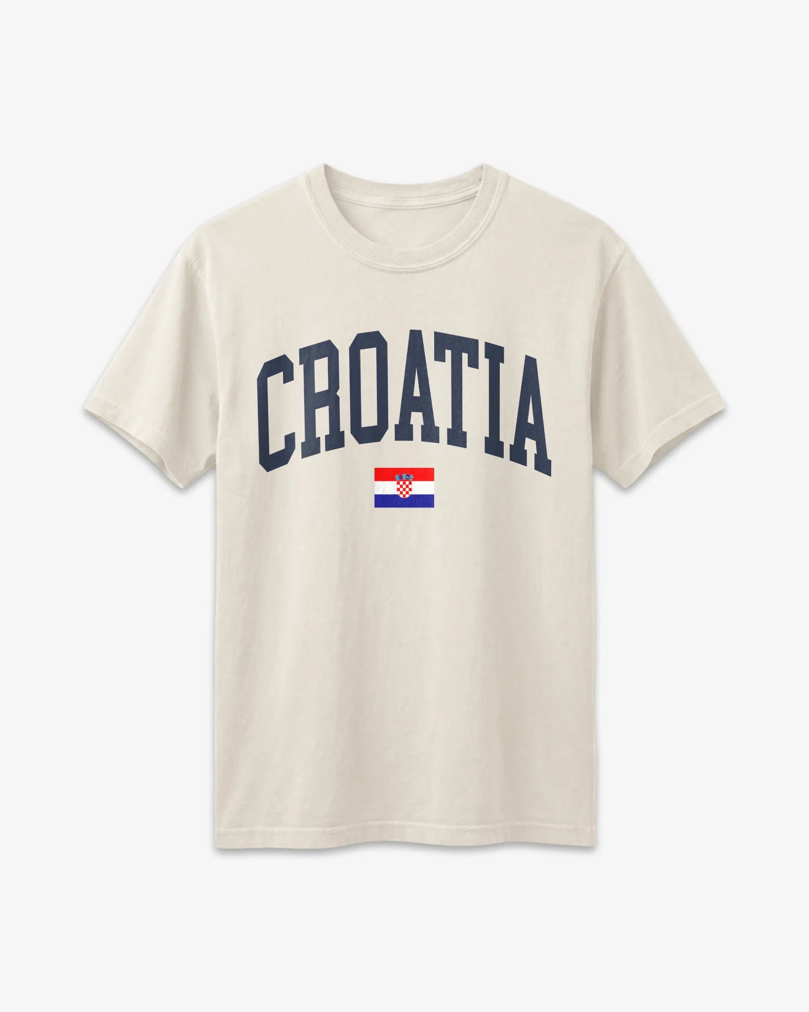 Croatia Collegiate Flag T-Shirt