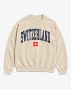 Switzerland Collegiate Flag Sweatshirt