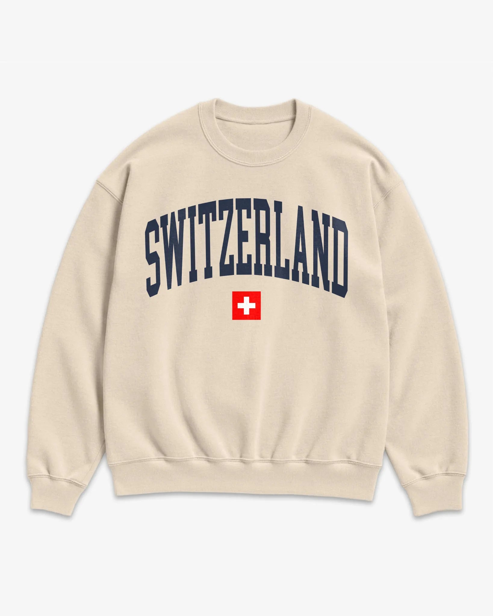 Switzerland Collegiate Flag Sweatshirt