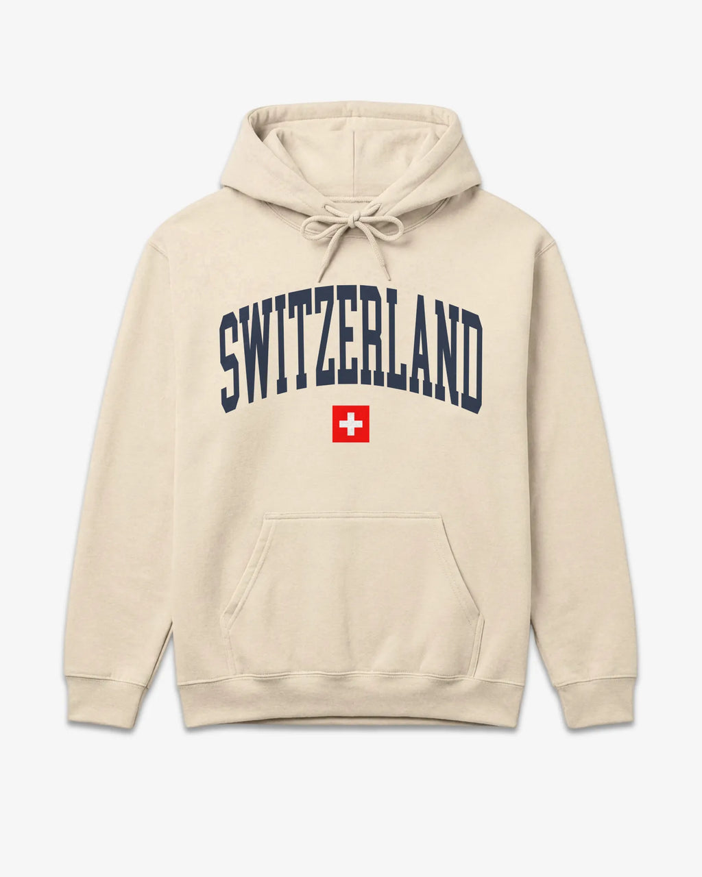Switzerland Collegiate Flag Hoodie