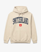 Switzerland Collegiate Flag Hoodie