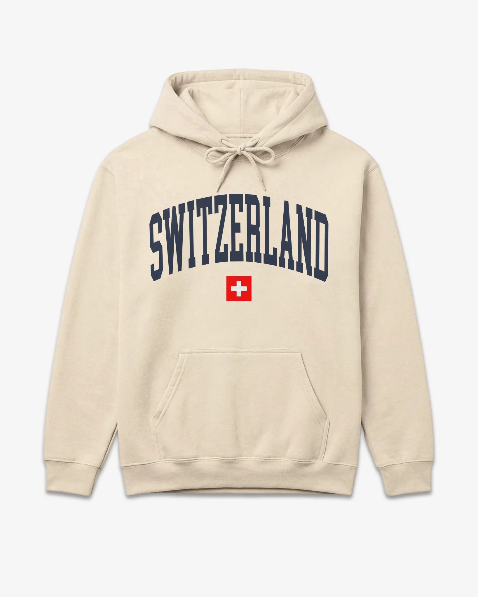 Switzerland Collegiate Flag Hoodie