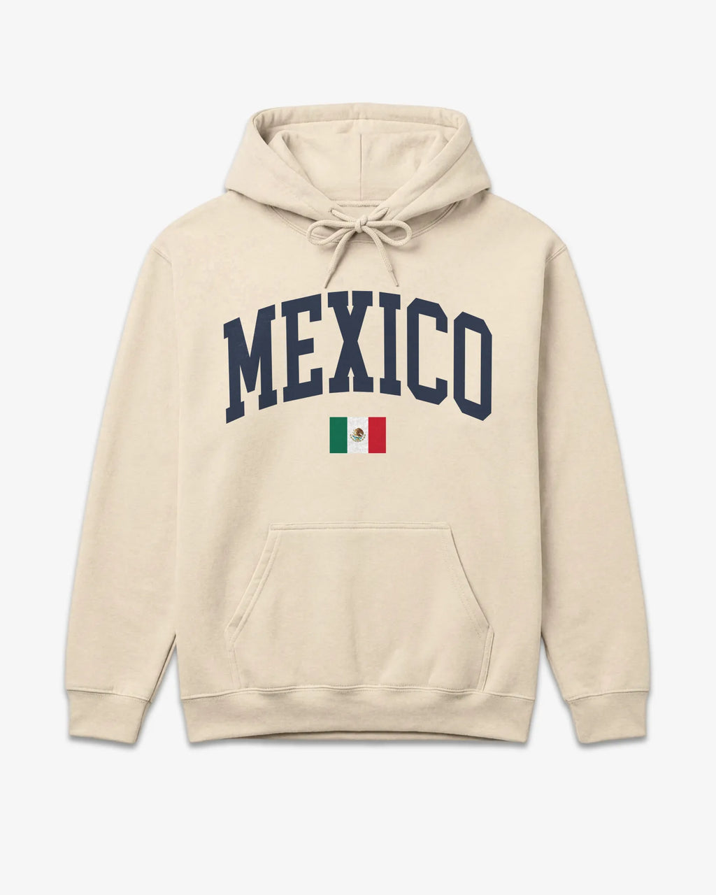 Mexico Collegiate Flag Hoodie