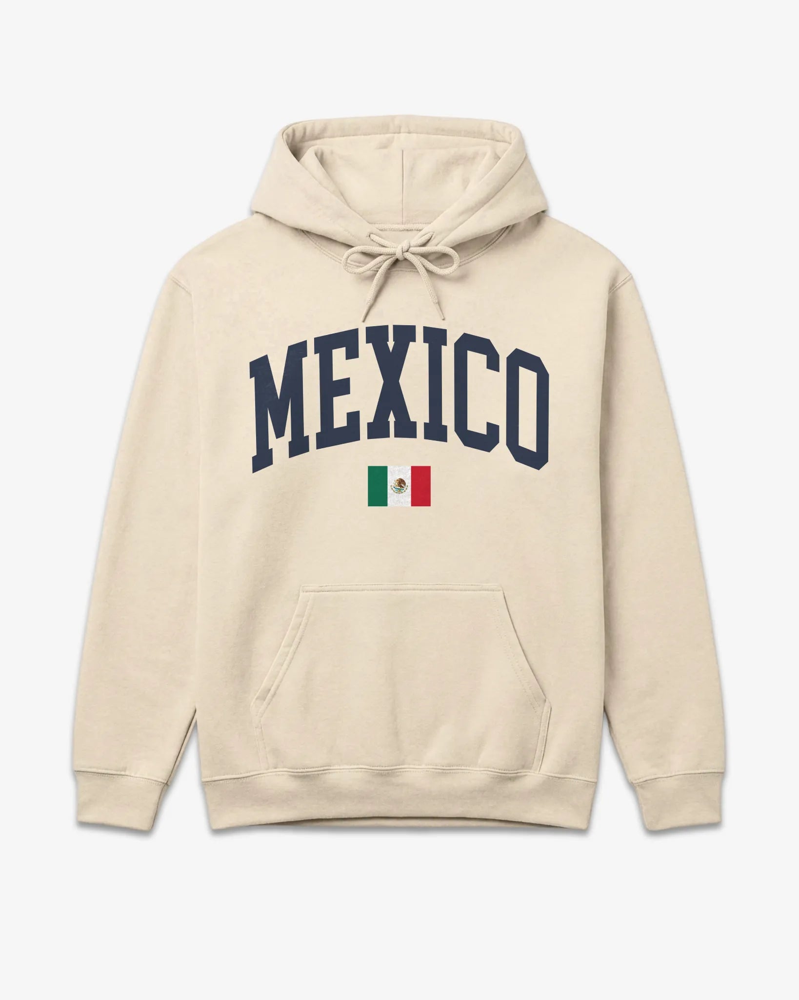 Mexico Collegiate Flag Hoodie