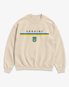 Ukraine Flagline Sweatshirt