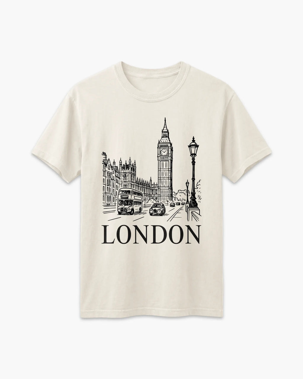 London Vintage Sketch T-Shirt