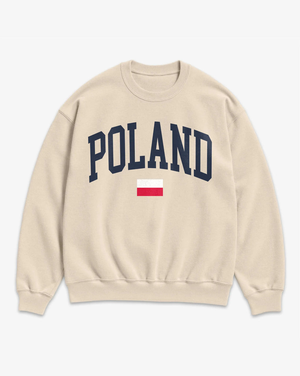 Poland Collegiate Flag Sweatshirt