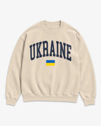 Ukraine Collegiate Flag Sweatshirt