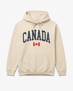 Canada Collegiate Flag Hoodie