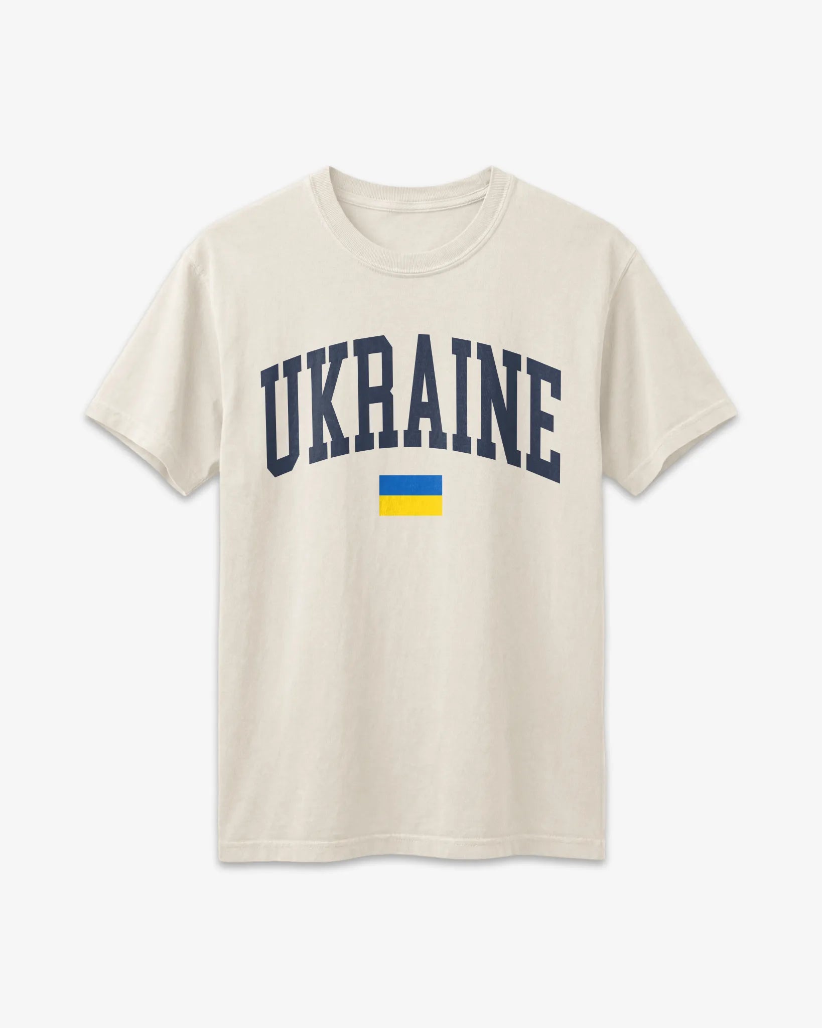 Ukraine Collegiate Flag T-Shirt