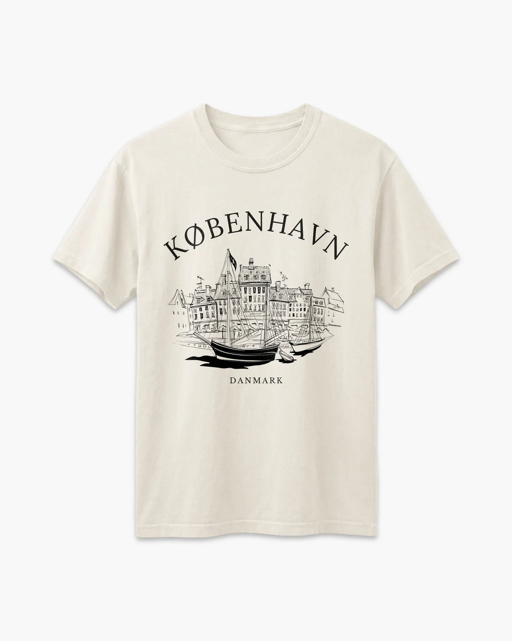 Copenhagen Vintage Sketch T-Shirt