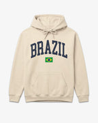 Brazil Collegiate Flag Hoodie