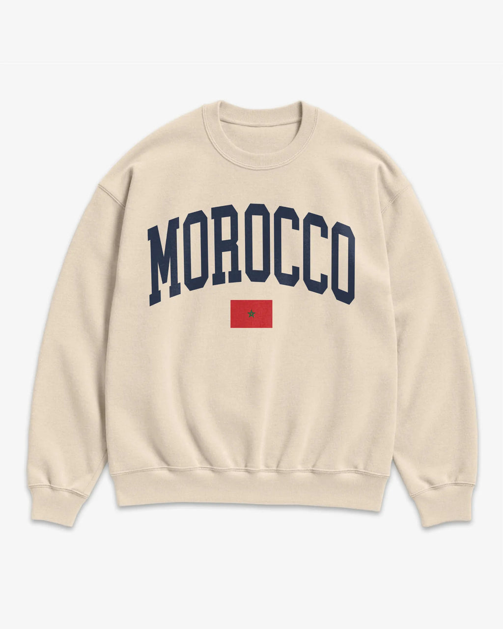 Morocco Collegiate Flag Sweatshirt