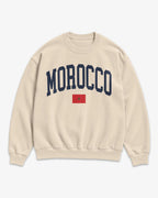 Morocco Collegiate Flag Sweatshirt