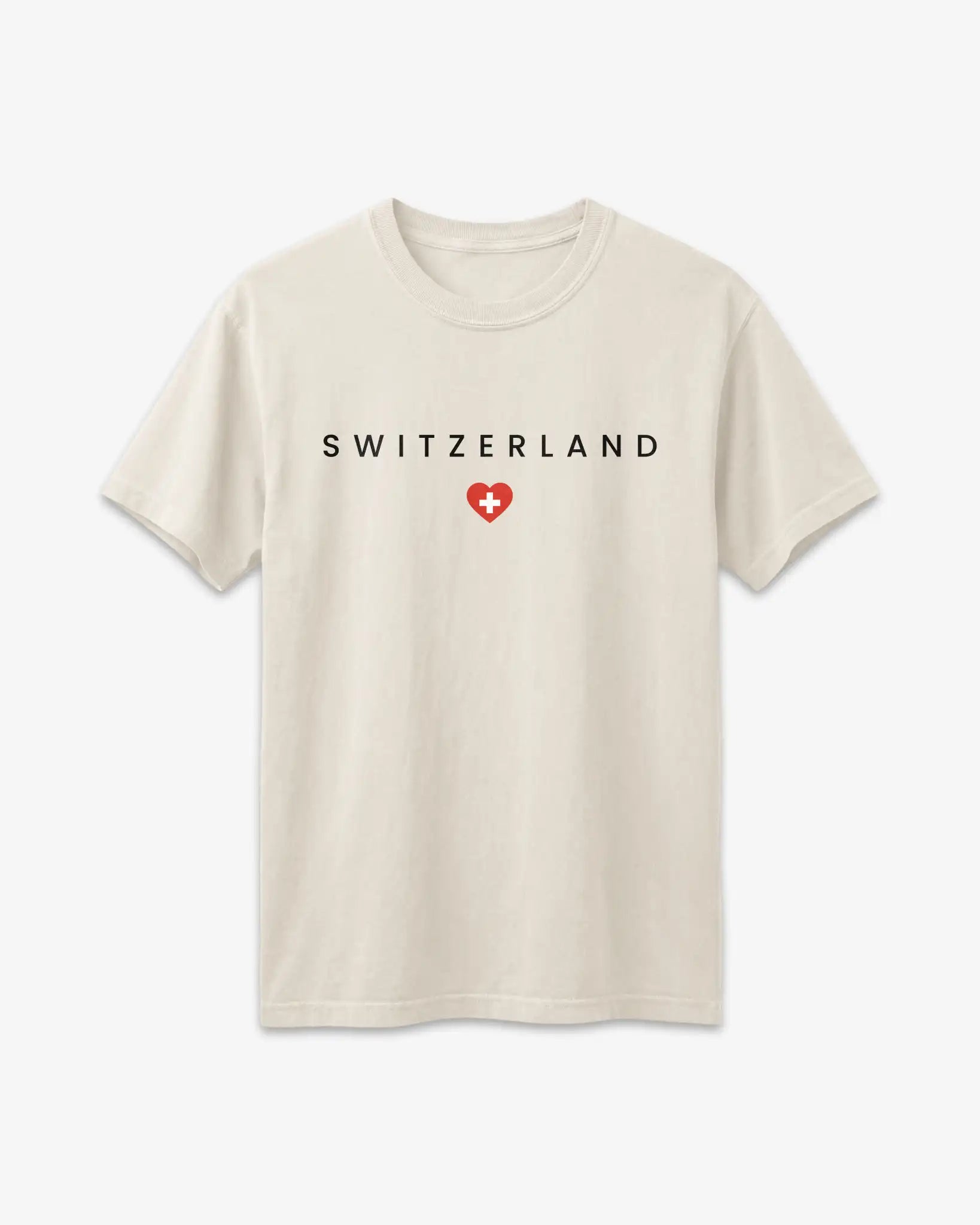 Switzerland Minimal Flag T-Shirt