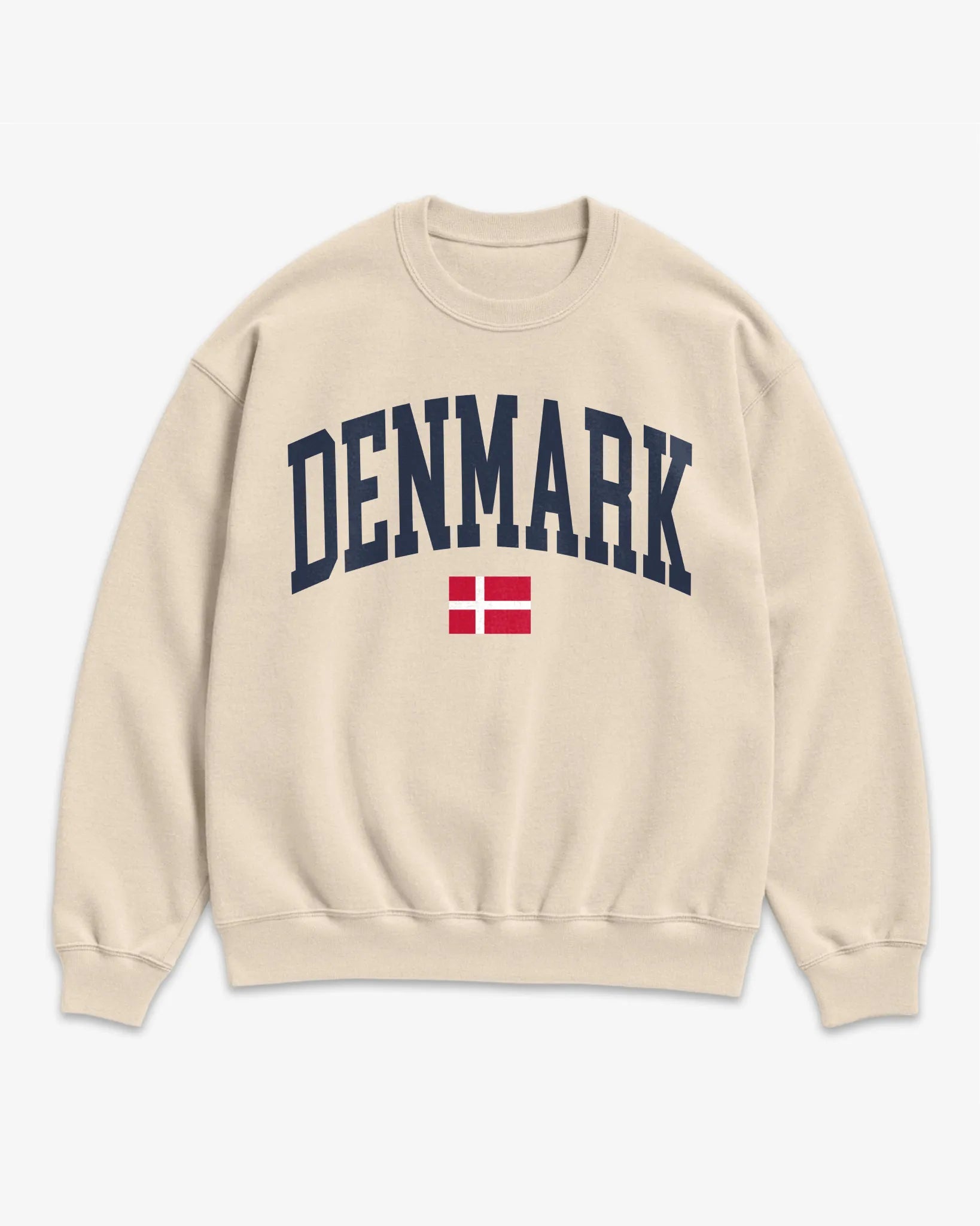 Denmark Collegiate Flag Sweatshirt
