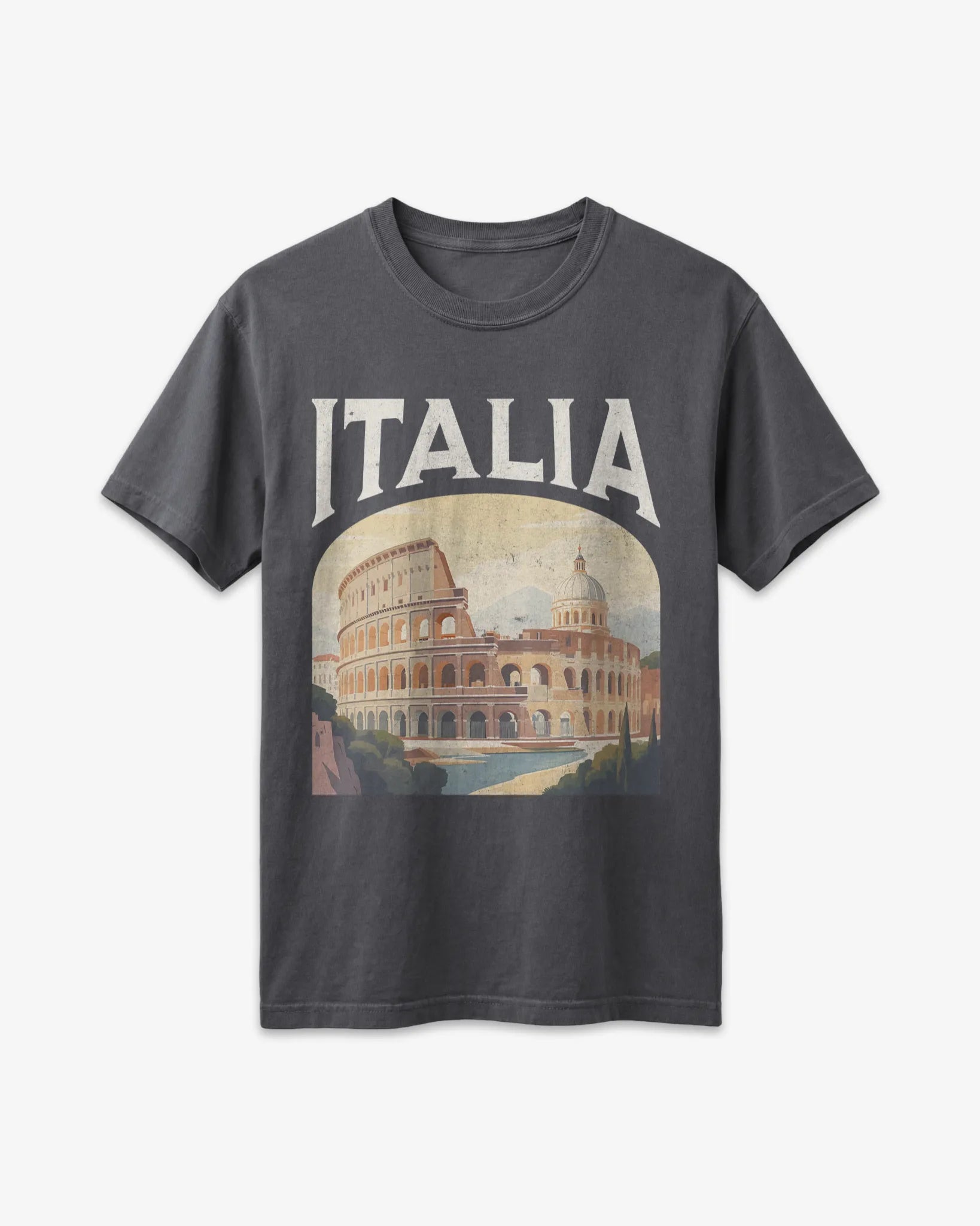 Italia Vintage Travel Poster T-Shirt