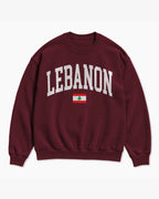 Lebanon Collegiate Flag Sweatshirt