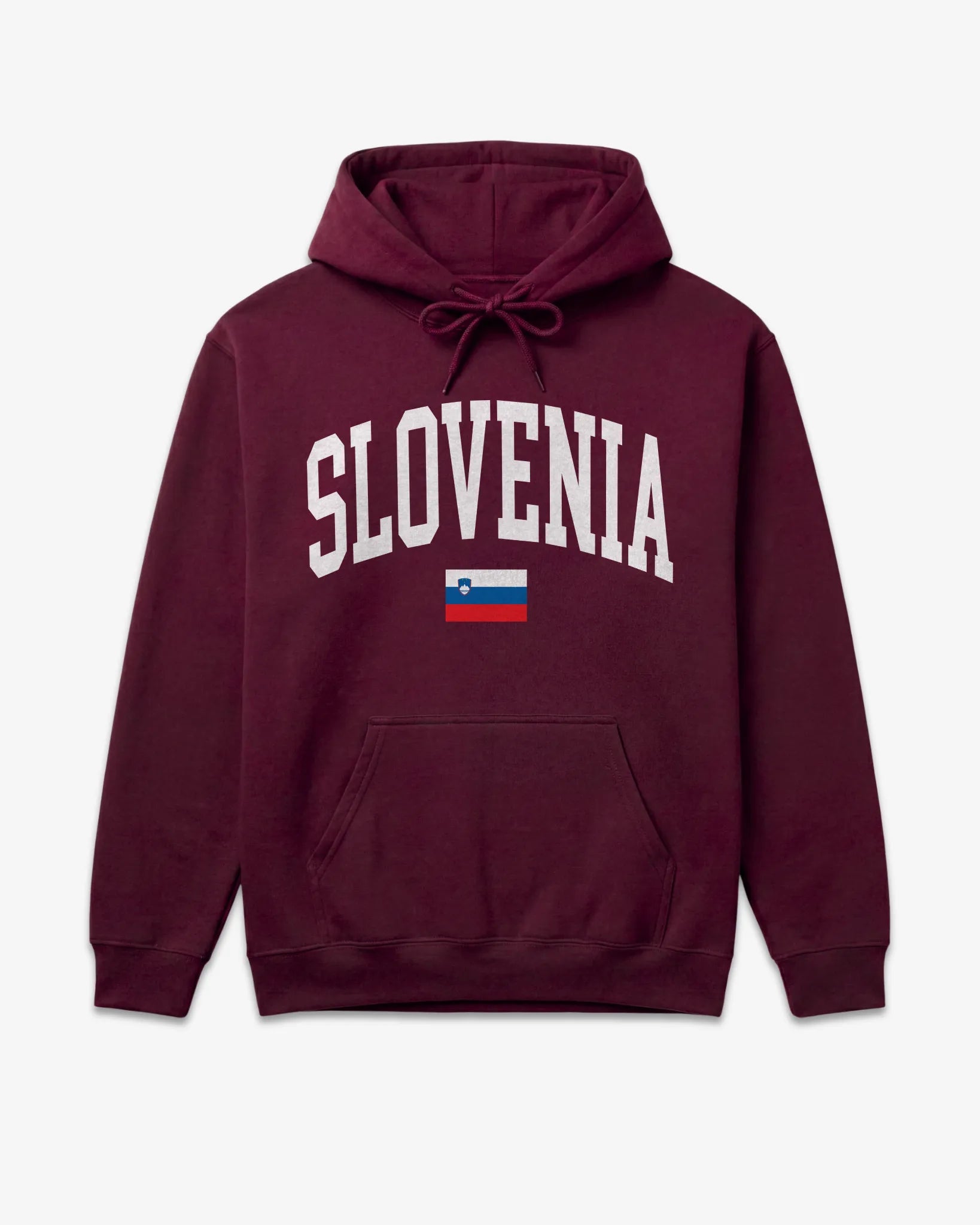 Slovenia Collegiate Flag Hoodie
