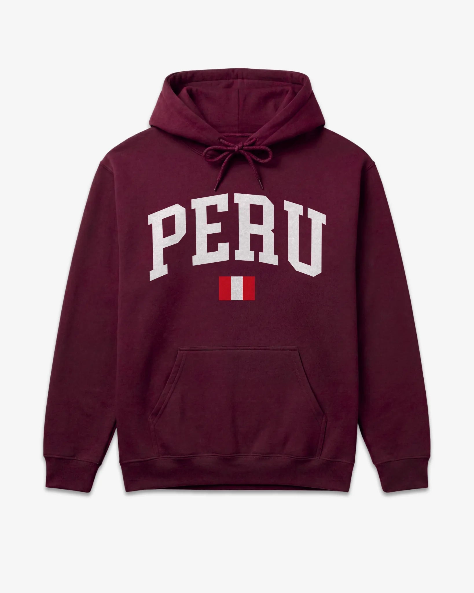 Peru Collegiate Flag Hoodie