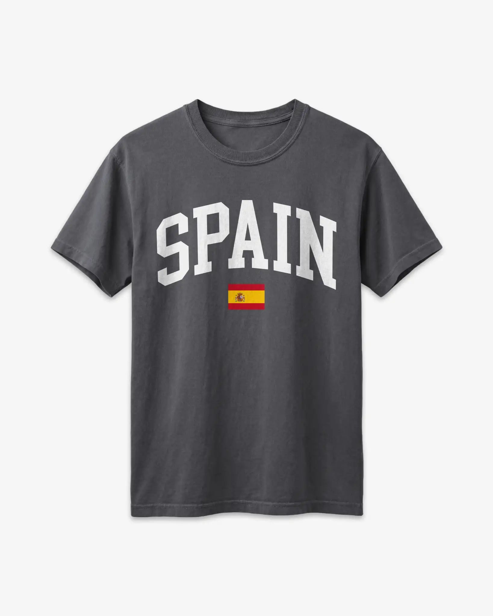 Spain Collegiate Flag T-Shirt