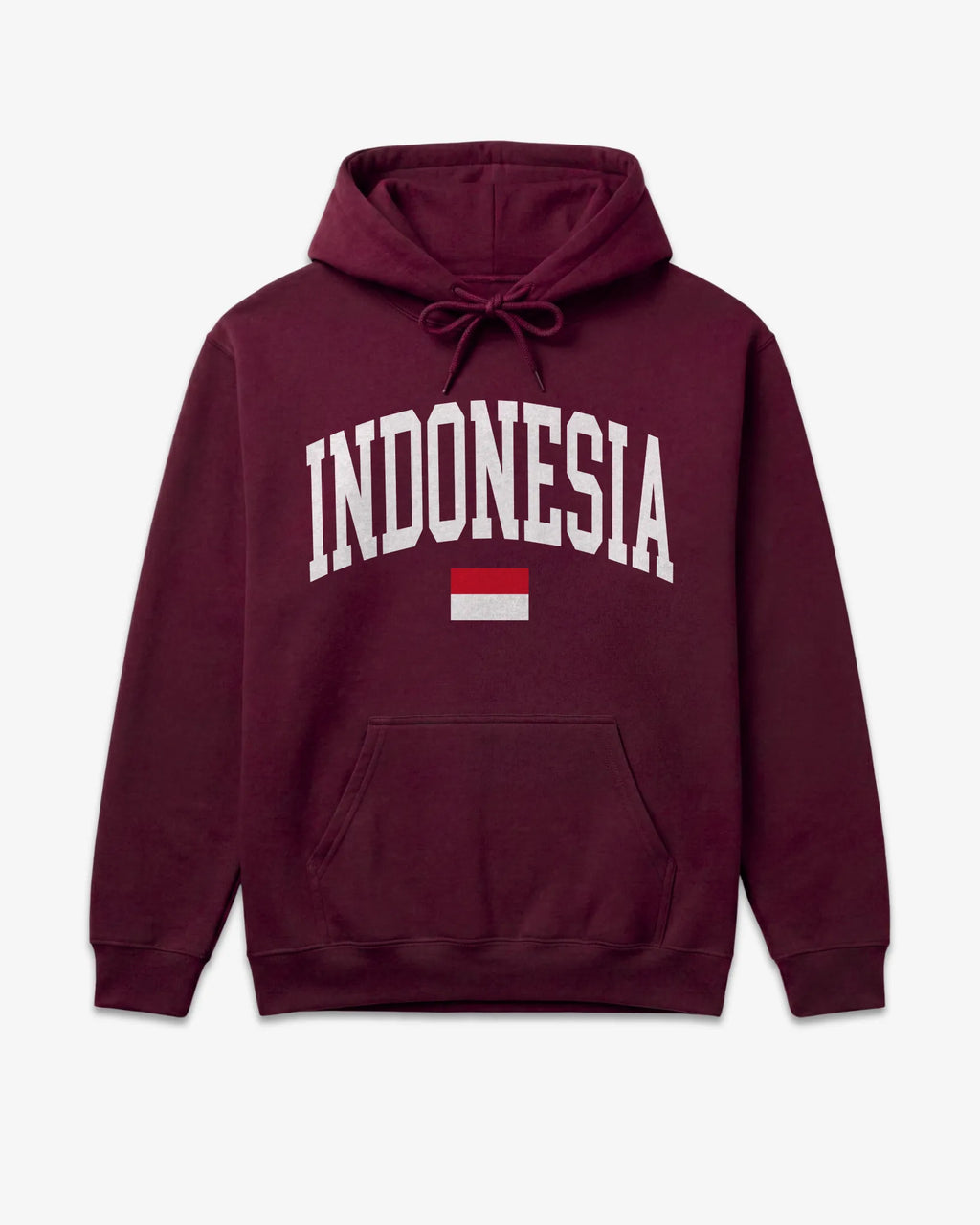 Indonesia Collegiate Flag Hoodie