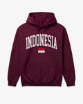 Indonesia Collegiate Flag Hoodie
