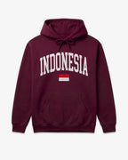 Indonesia Collegiate Flag Hoodie