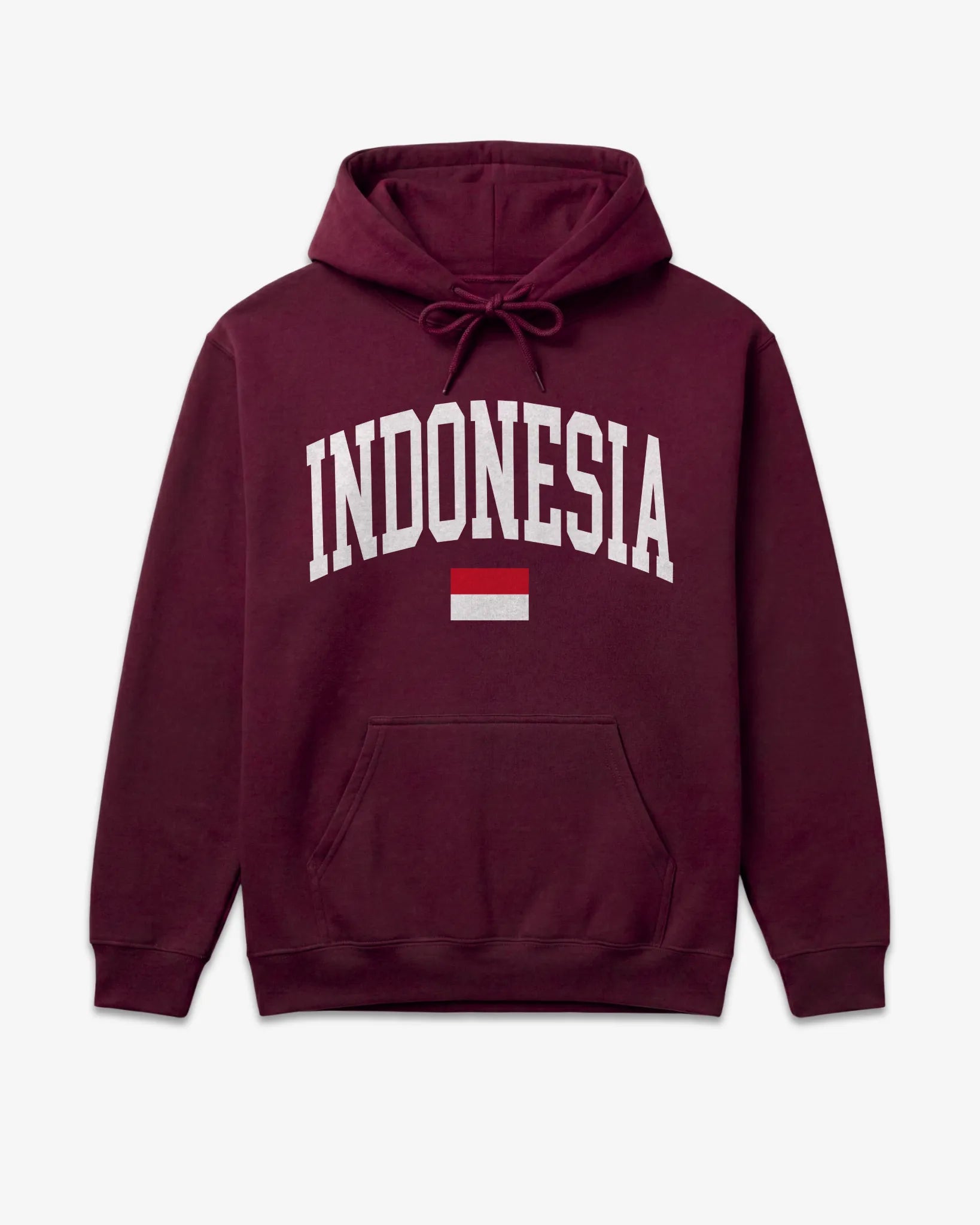 Indonesia Collegiate Flag Hoodie