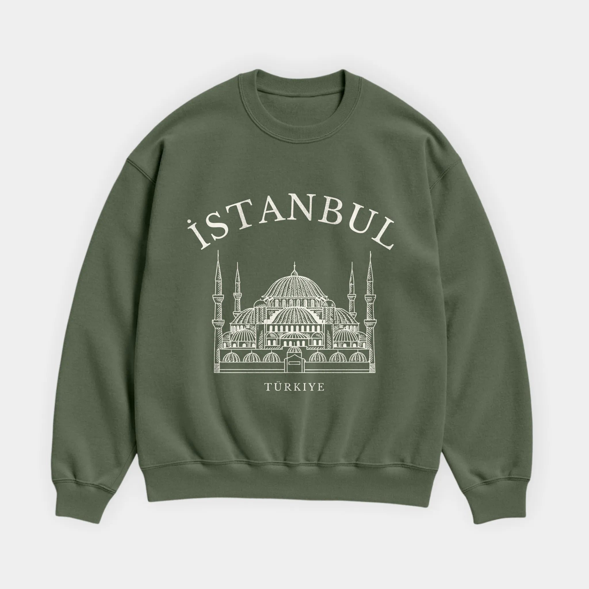Istanbul Vintage Sketch Sweatshirt