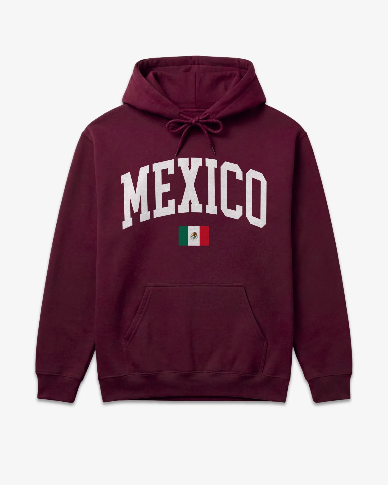 Mexico Collegiate Flag Hoodie